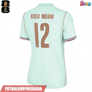 Lacne Ženy Futbalové dres Francúzsko Randal Kolo Muani #12 MS 2026 Krátky Rukáv - Preč